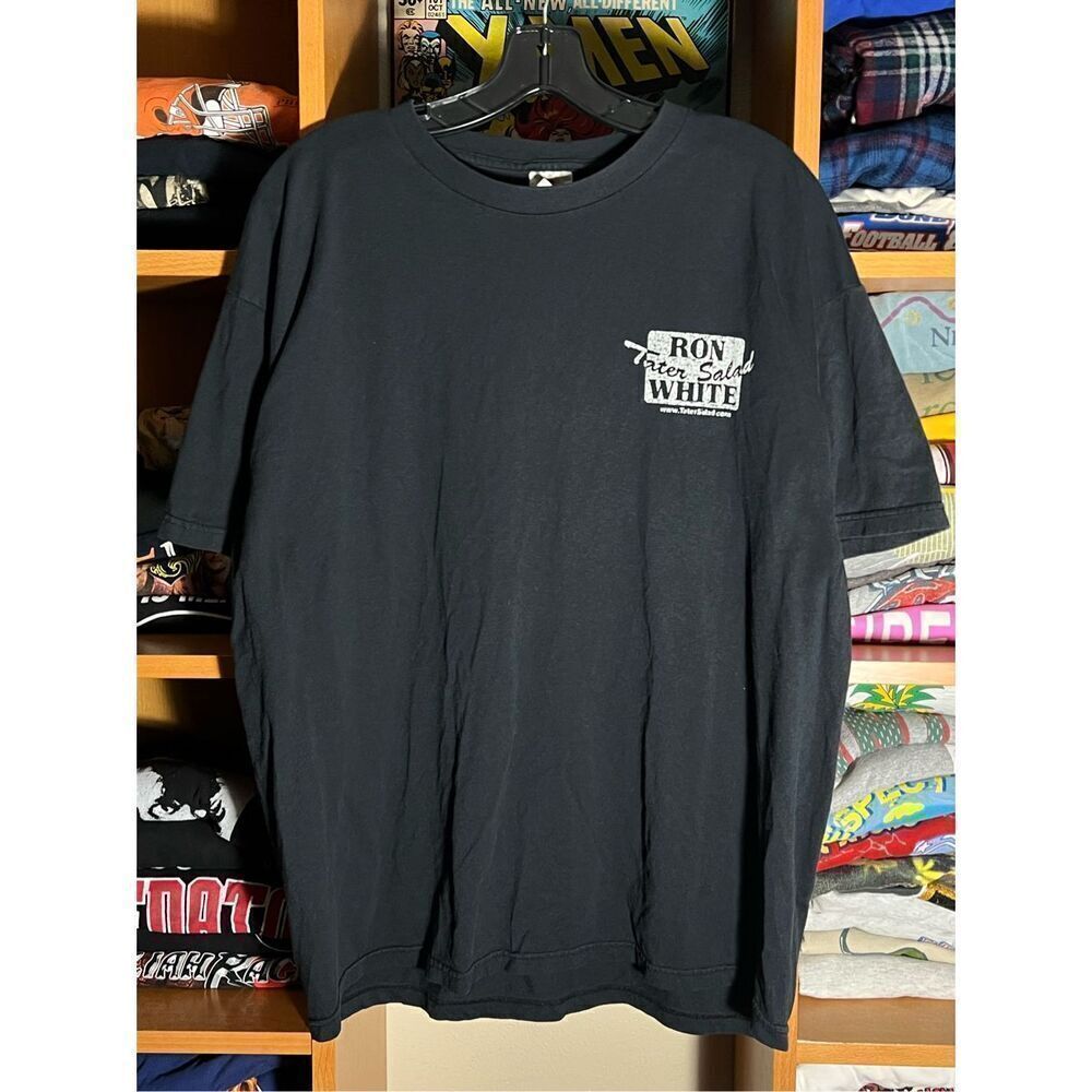 Vintage Y2K Ron “Tater Salad” White Comedy Stand Up Tee View 2